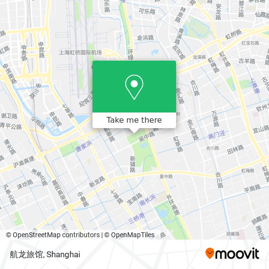 航龙旅馆 map