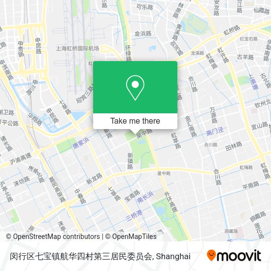 闵行区七宝镇航华四村第三居民委员会 map