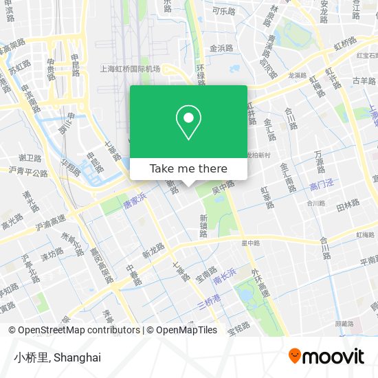 小桥里 map