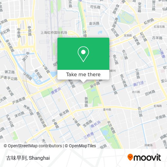 古味早到 map