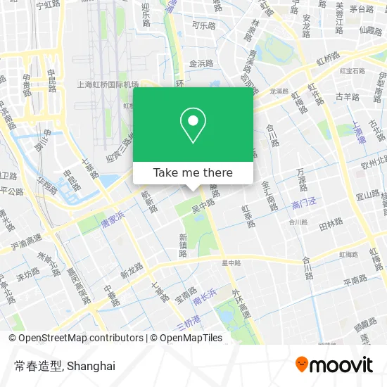 常春造型 map