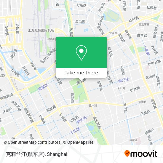 克莉丝汀(航东店) map