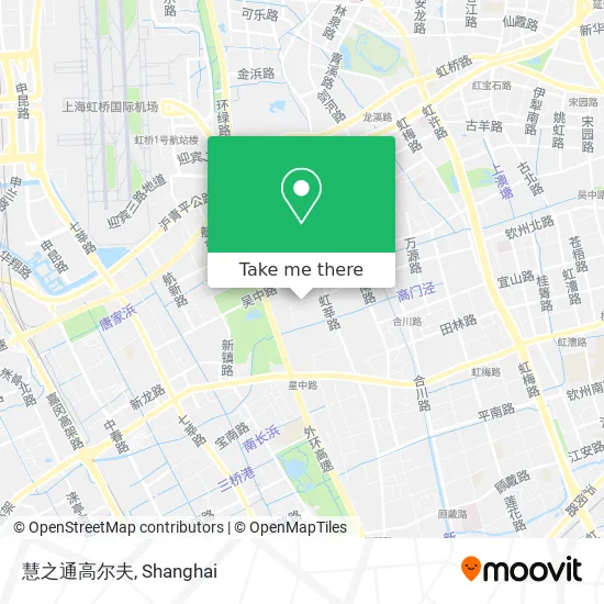 慧之通高尔夫 map