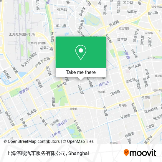 上海伟顺汽车服务有限公司 map