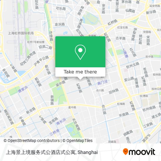 上海景上境服务式公酒店式公寓 map