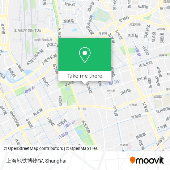 上海地铁博物馆 map