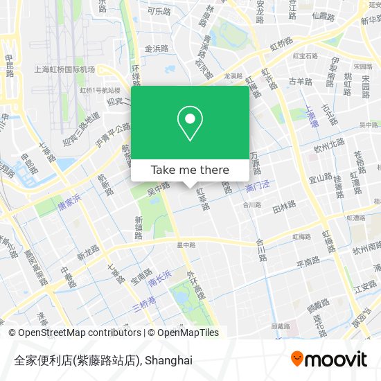 全家便利店(紫藤路站店) map