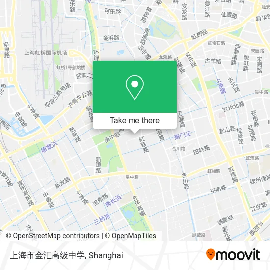上海市金汇高级中学 map