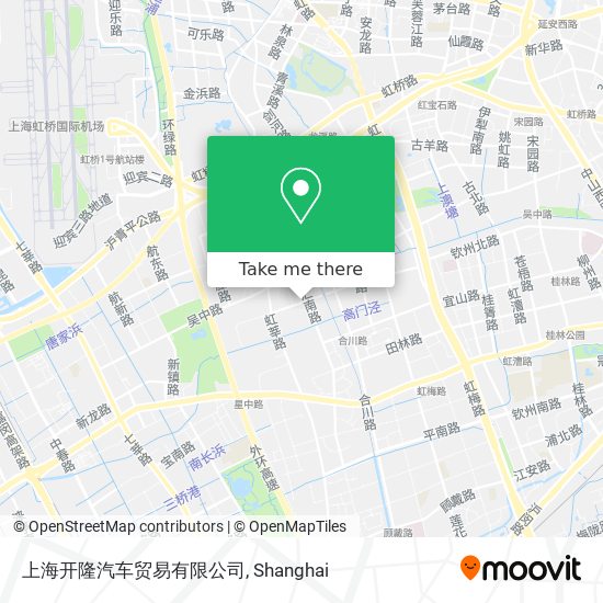 上海开隆汽车贸易有限公司 map