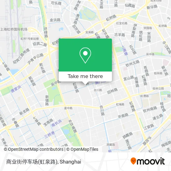商业街停车场(虹泉路) map