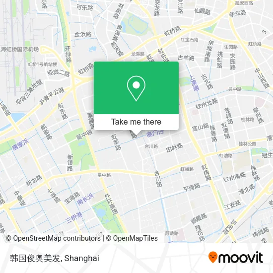 韩国俊奥美发 map