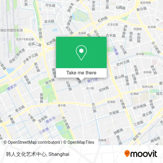 韩人文化艺术中心 map