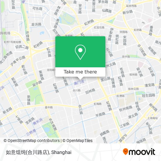 如意馄饨(合川路店) map