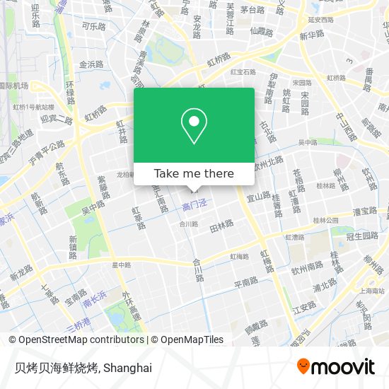 贝烤贝海鲜烧烤 map