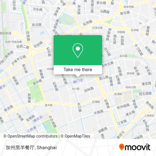 加州黑羊餐厅 map