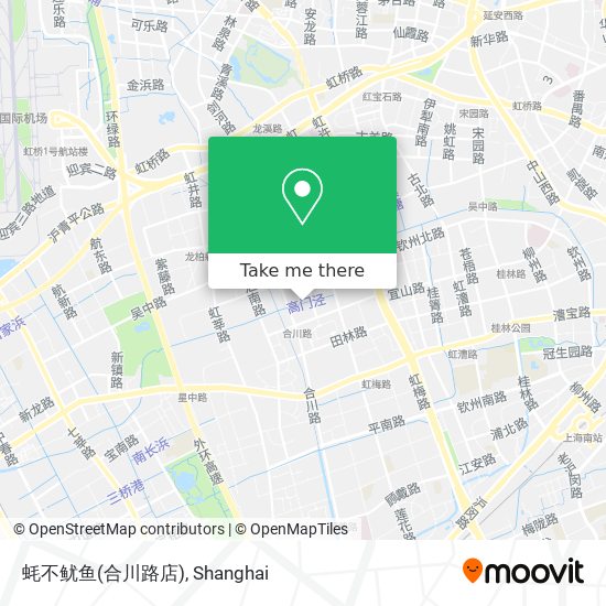 蚝不鱿鱼(合川路店) map