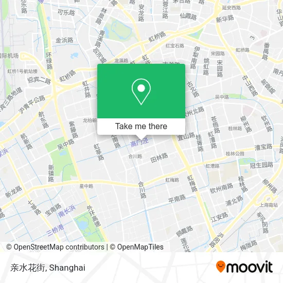亲水花街 map