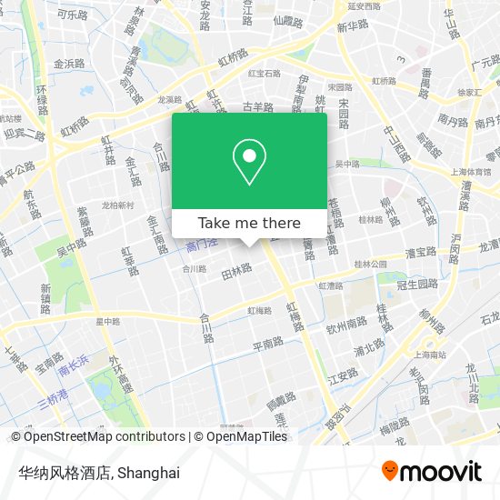 华纳风格酒店 map