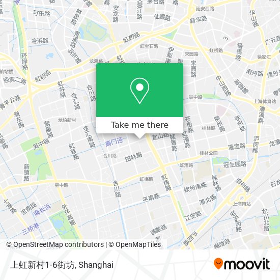 上虹新村1-6街坊 map