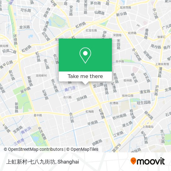 上虹新村-七八九街坊 map