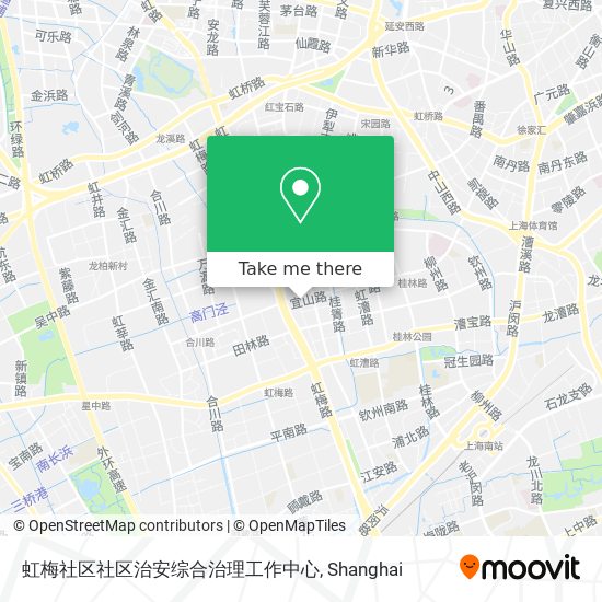 虹梅社区社区治安综合治理工作中心 map