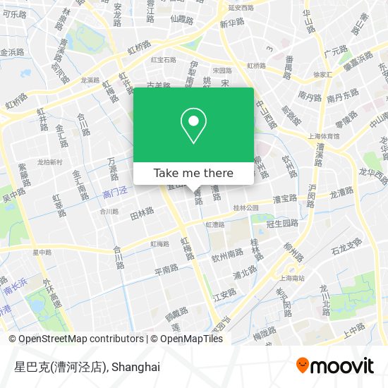 星巴克(漕河泾店) map