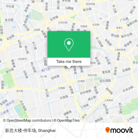 新思大楼-停车场 map