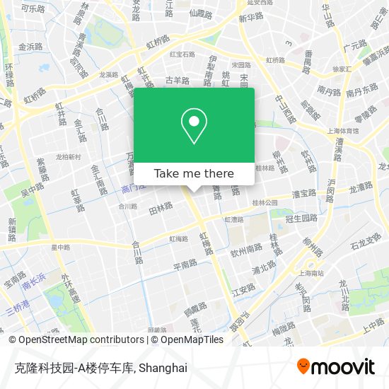 克隆科技园-A楼停车库 map