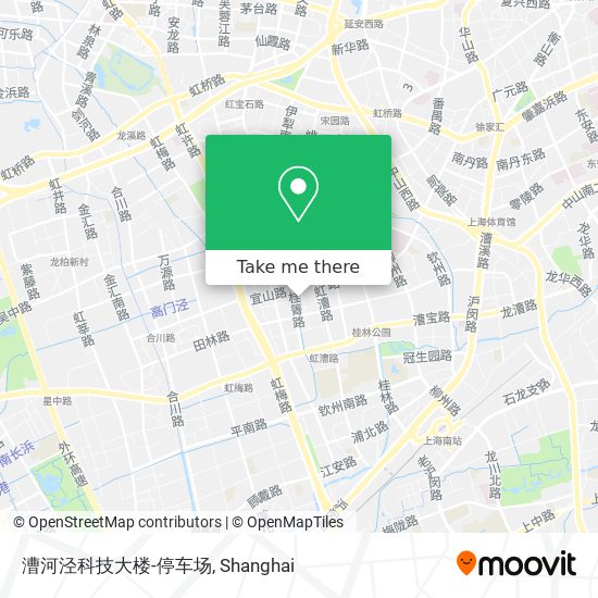 漕河泾科技大楼-停车场 map