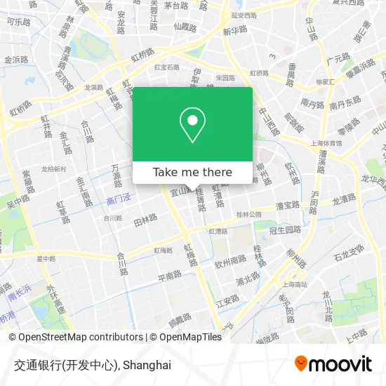 交通银行(开发中心) map