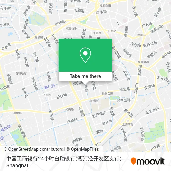 中国工商银行24小时自助银行(漕河泾开发区支行) map