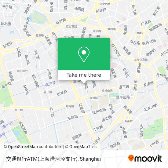 交通银行ATM(上海漕河泾支行) map