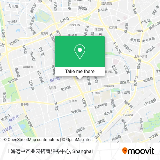 上海远中产业园招商服务中心 map