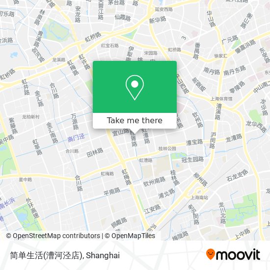 简单生活(漕河泾店) map