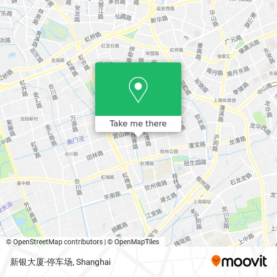 新银大厦-停车场 map