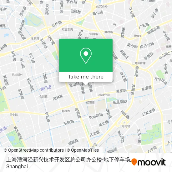 上海漕河泾新兴技术开发区总公司办公楼-地下停车场 map