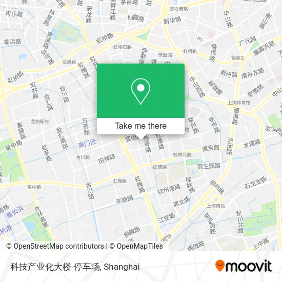 科技产业化大楼-停车场 map