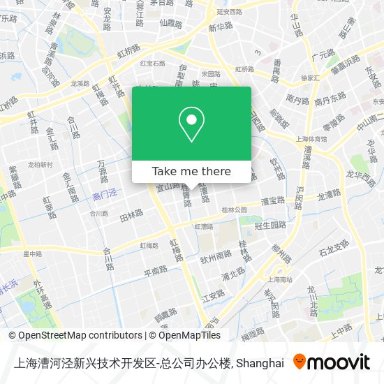 上海漕河泾新兴技术开发区-总公司办公楼 map