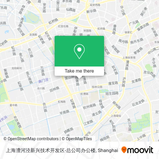 上海漕河泾新兴技术开发区-总公司办公楼 map