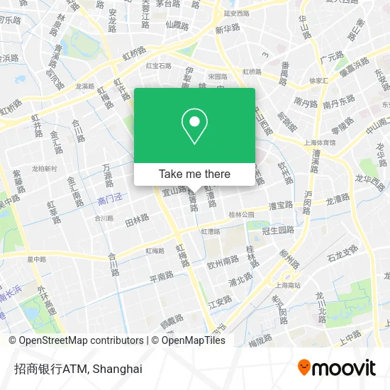 招商银行ATM map