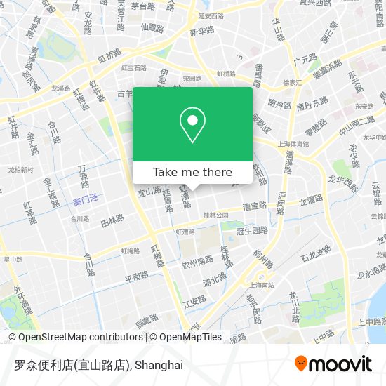 罗森便利店(宜山路店) map