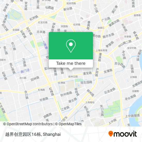 越界创意园区16栋 map