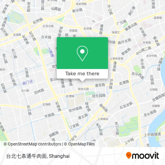 台北七条通牛肉面 map