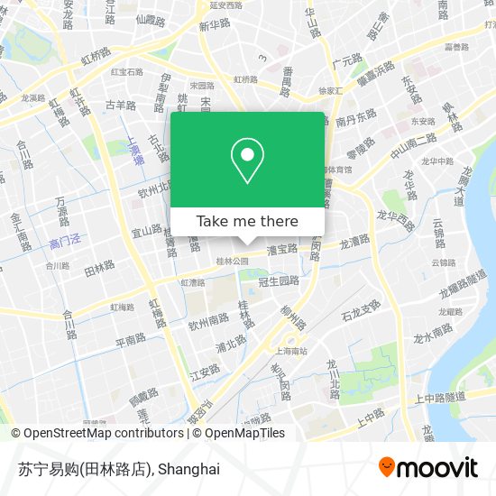 苏宁易购(田林路店) map