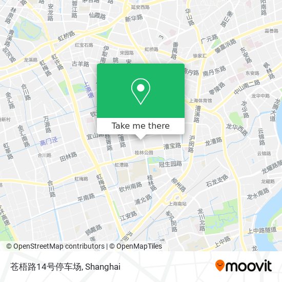 苍梧路14号停车场 map