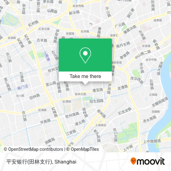 平安银行(田林支行) map