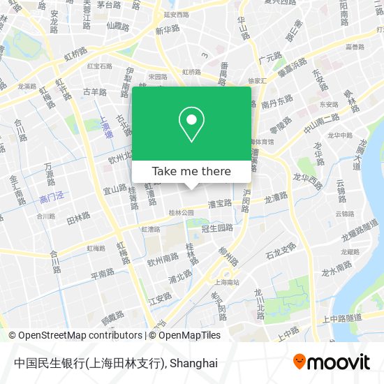 中国民生银行(上海田林支行) map