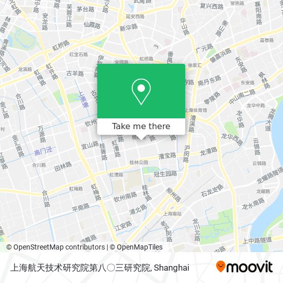 上海航天技术研究院第八〇三研究院 map