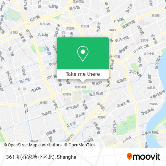 361度(乔家塘小区北) map