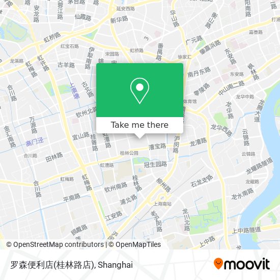 罗森便利店(桂林路店) map